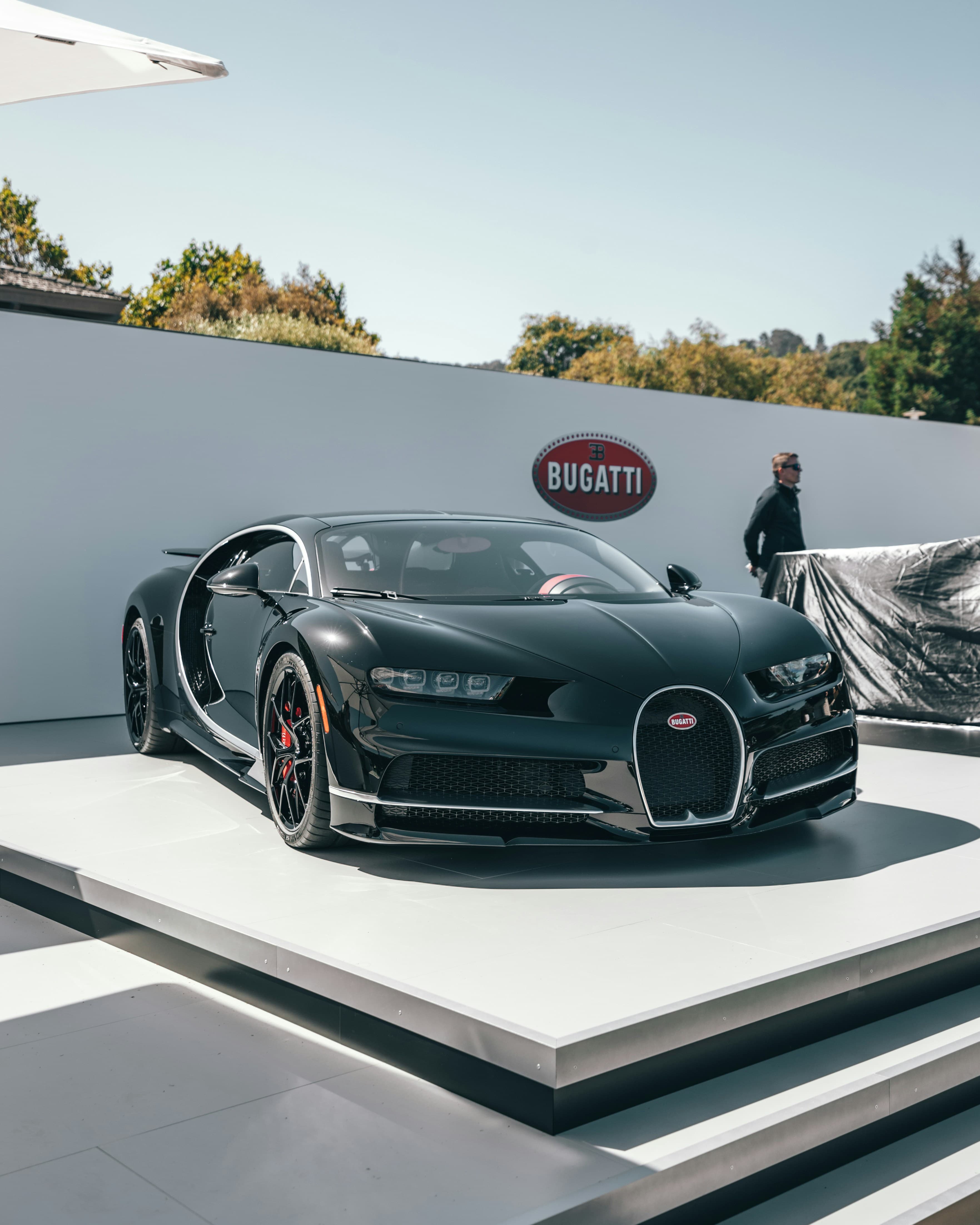 Bugatti Chiron hypercar showcasing otherworldly aerodynamics and adrenaline-fueled performance